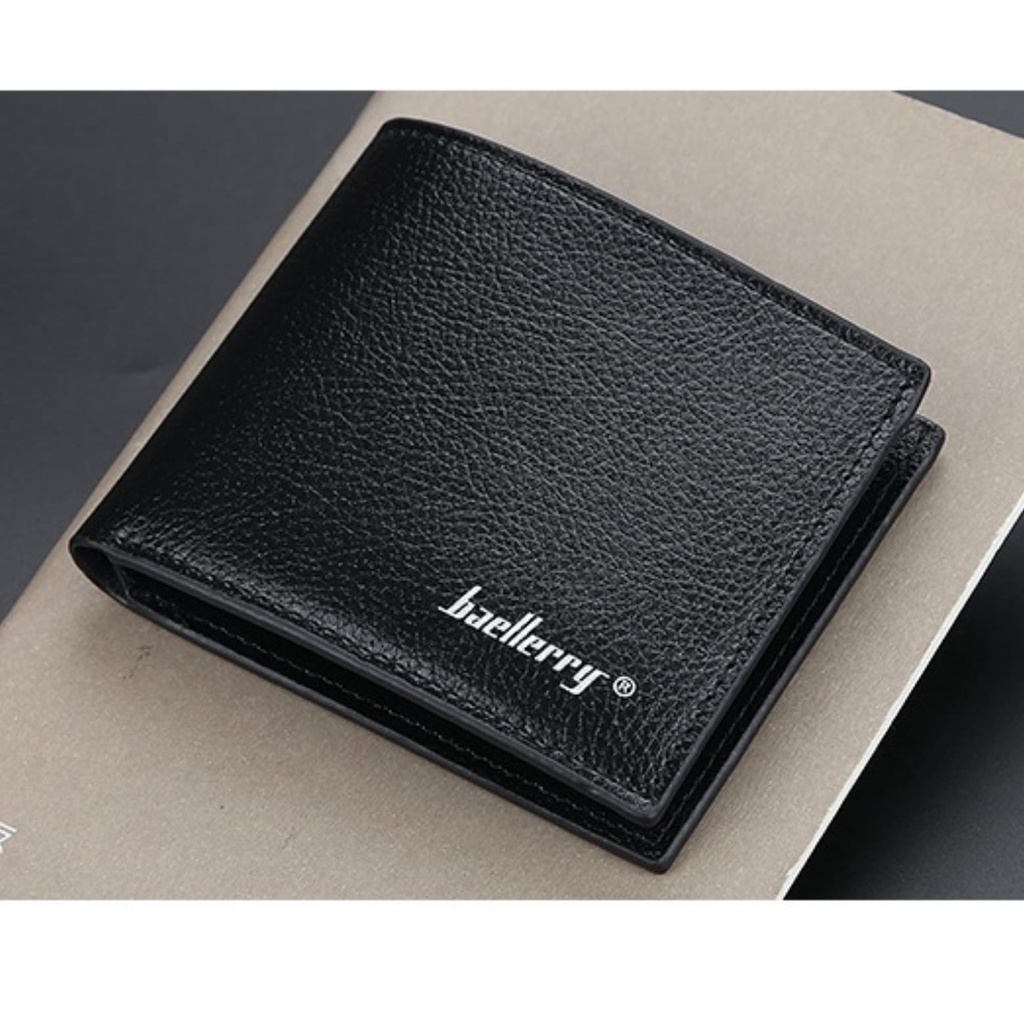 DOMPET LIPAT PRIA BAELLERRY KULIT HITAM WA450B5 IMPORT KARTU CURTIS ORIGINAL SLOT UANG KECIL BATAM TIPIS SIMPLE COWOK MURAH BRANDED KEREN LAKI PREMIUM