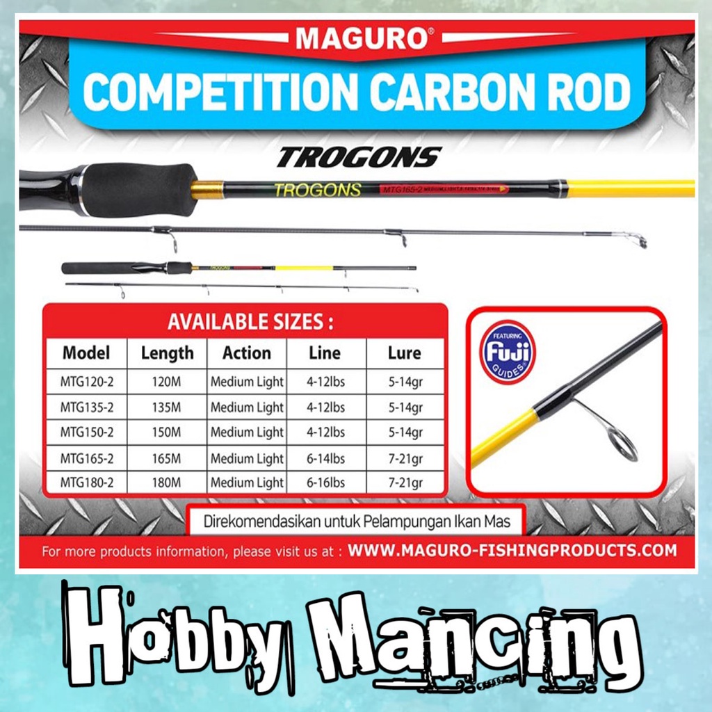 Joran Maguro Trogons | Ring full Fuji | Sambung 2 |