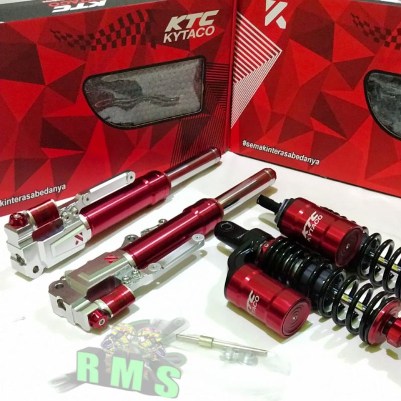 Shock Shockbreaker KTC Nmax Usd Upside down Shock Depan Nmax KTC KYTACO Shock Breaker belakang Tabun