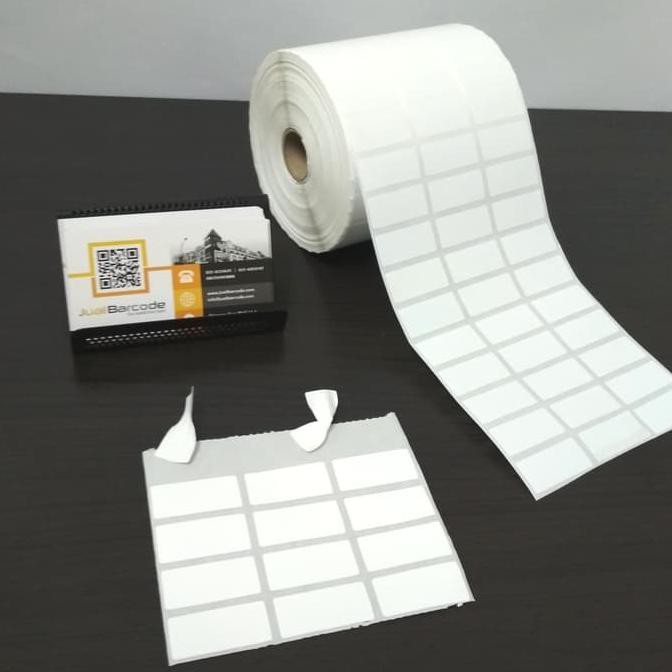 

Monggo] Label Barcode 33Mm X 15Mm Kertas Sticker Tahan Lama - Tidak Bisa Sobek