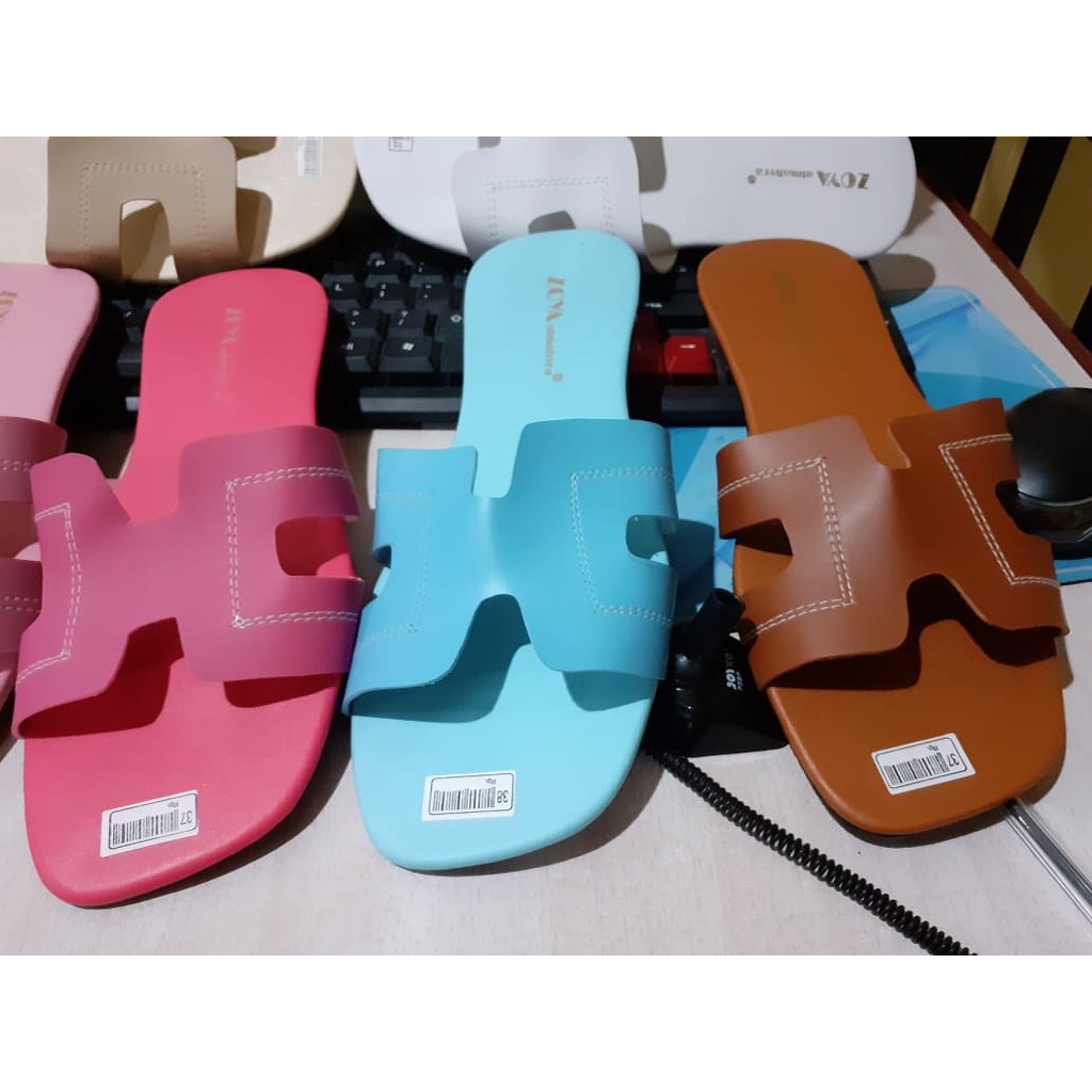 [ CUCI GUDANG ] SANDAL WANITA RZ 03 TEPLEK HUMBLE