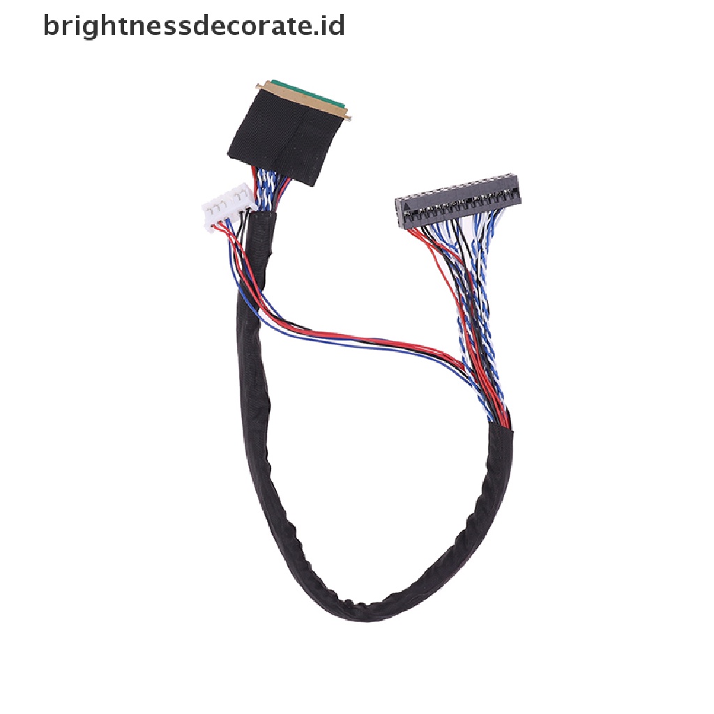 Kabel Panel Lcd Led Lvds I-Pex 20453-040t-11 40pin 2ch 6bit Untuk 10.1-18.4 Inch