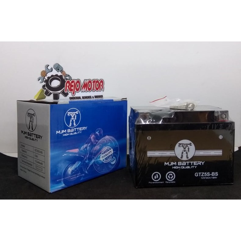 Aki Kering GTZ 7S Voltase 12V 7Ah/10Hr Merk MJM