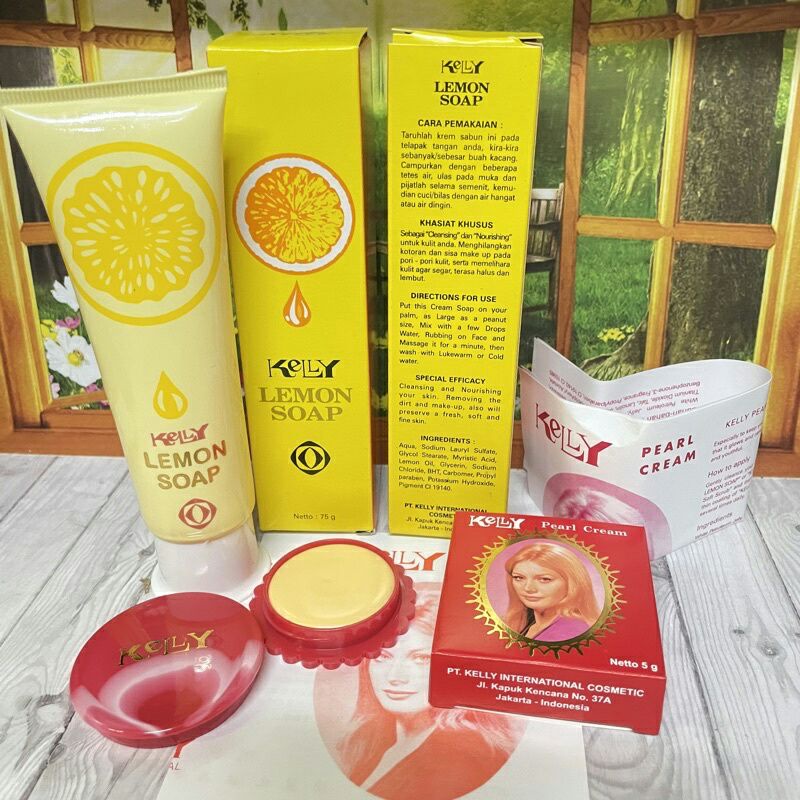 Jual paket cream kelly 5gr& kelly lemon Soap 75 g Shopee Indonesia