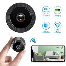 Spy Cam Wifi  / SPY CAMERA A9 WIFI KAMERA PENGINTAI MINI HIDDEN CAM FULL HD OUTDOOR WIRELESS SPYCAM MOTION  DETECTOR