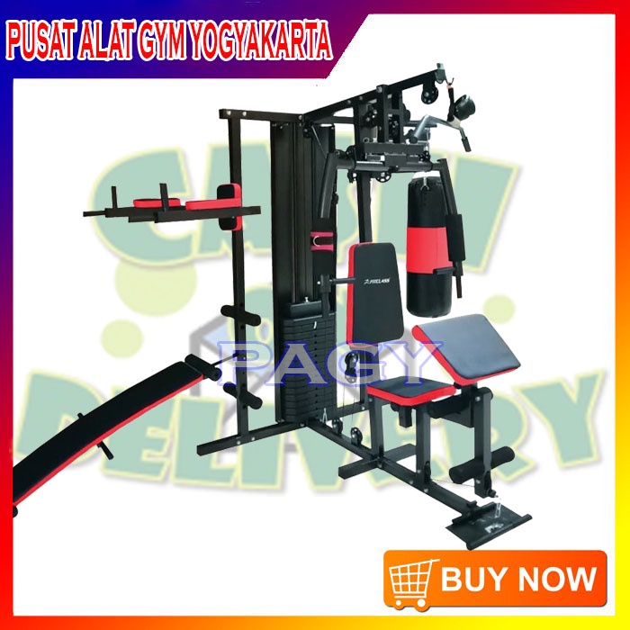 Alat Fitness Home Gym Samsak Alat Olahraga Home Gym 3 Sisi Lengkap