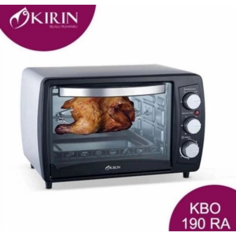 Oven Listrik Kirin KBO-190RA | KBO190 RA19 liter L 19L KBO190RA
