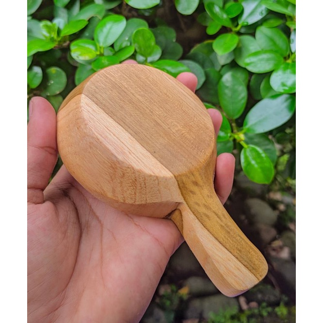 teflon mini 8cm kayu jati