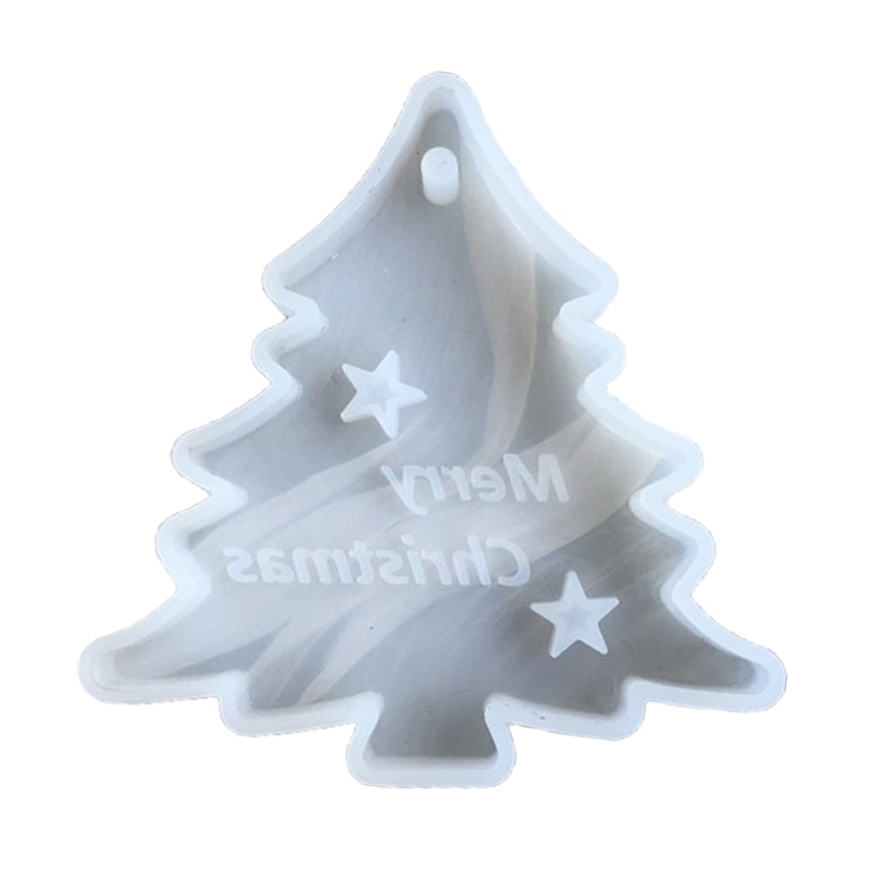 SIY  Christmas Tree Bell Elk Pendant Casting Silicone Mould Crystal Epoxy Resin Mold DIY Crafts Aromatherapy Wax Aroma Gypsum