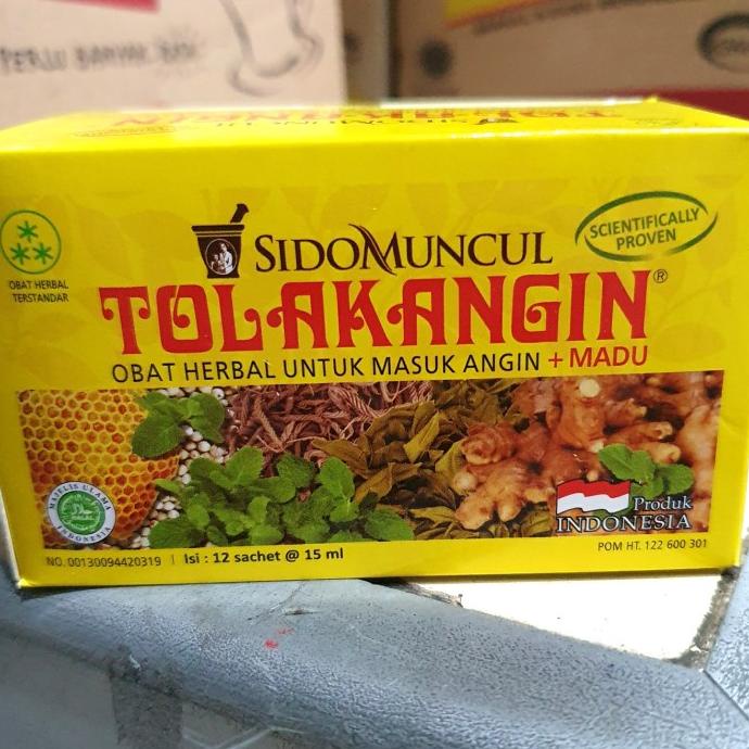 

TERMURAH Tolak Angin Cair 1 Box isi 12 Sachet - Obat Herbal Masuk Angin /OBAT HERBAL ASAM URAT/OBAT HERBAL PELANGSING/OBAT HERBAL KOLESTEROL/OBAT HERBAL DIABETES