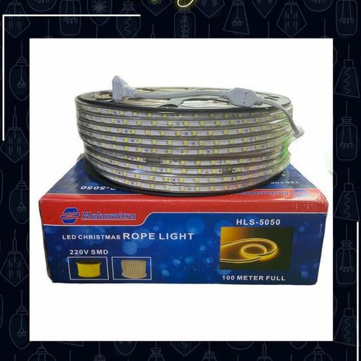 LAMPU LED STRIP MIX HAKAMITSU 10METER WARNA WARNI