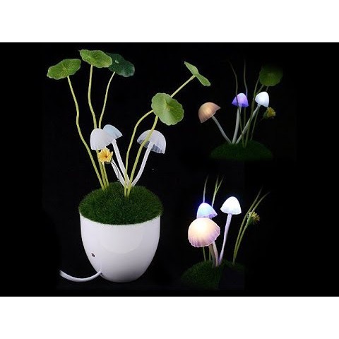 [CUCI GUDANG] Avatar Ceramic Mushroom Led Light - Lampu Hias - BACA DESKRIPSI