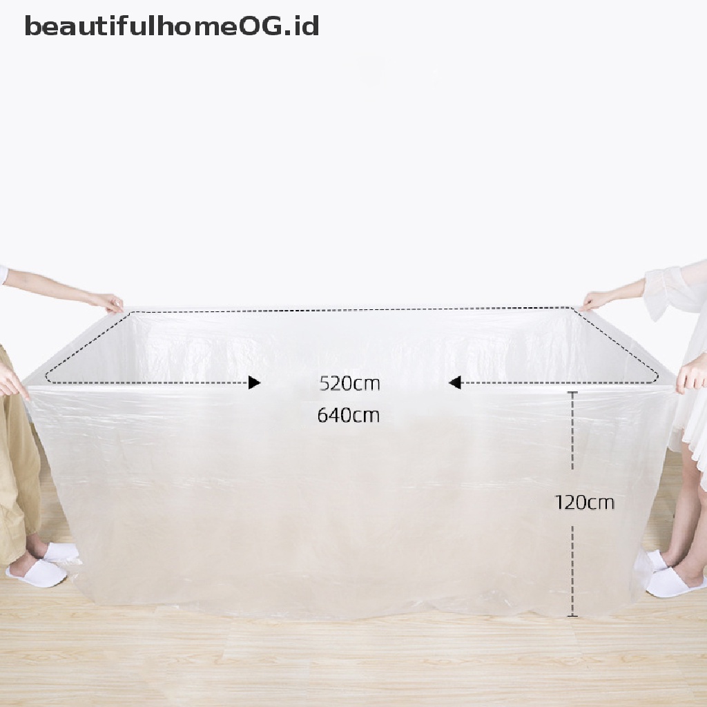 / Beautifulhomeog.id / Set Cover Pelindung Bathtub Sekali Pakai Untuk Travel / Hotel