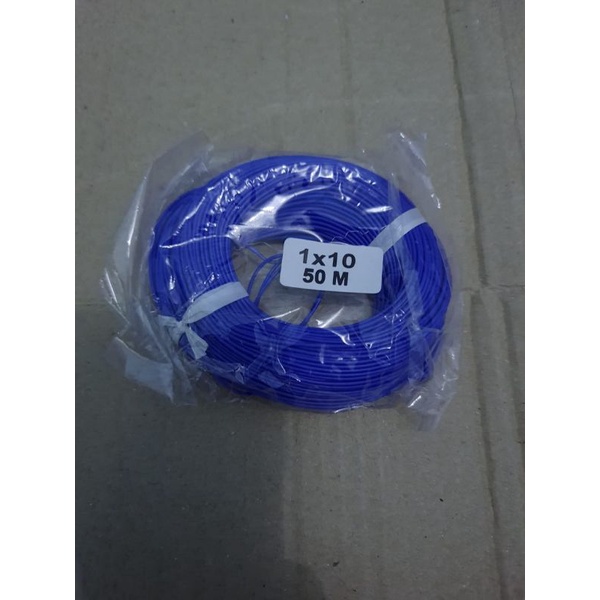 Kabel listrik 1x10 panjang 50m