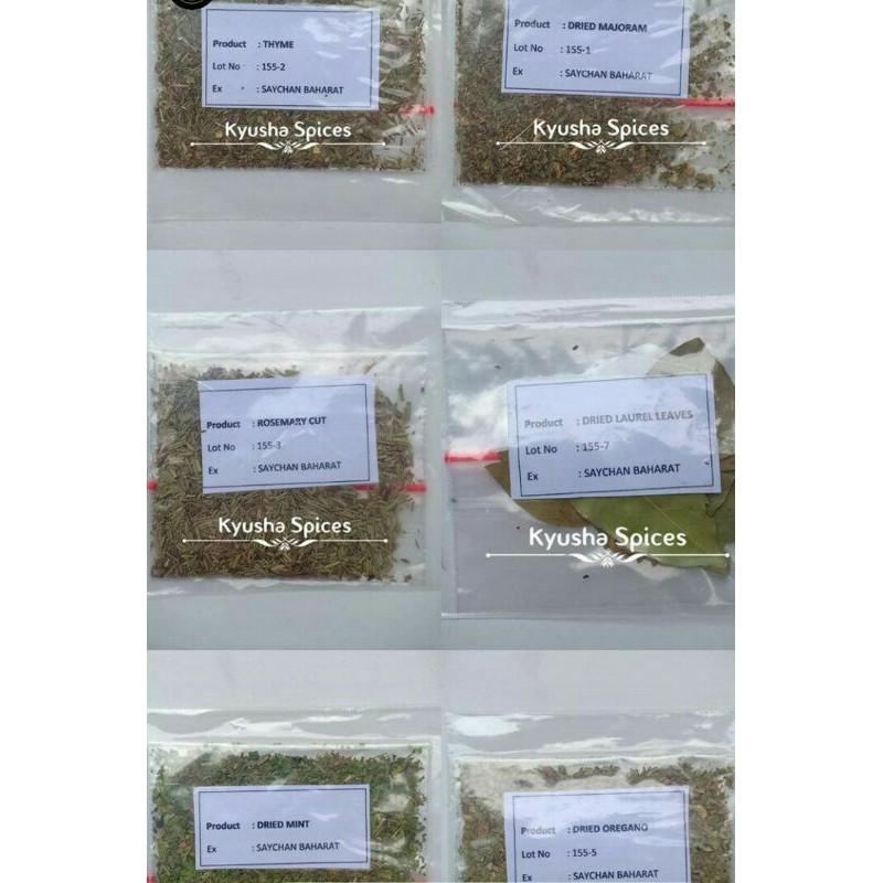 

Oregano kering atau bumbu rempah Oregano 50gram