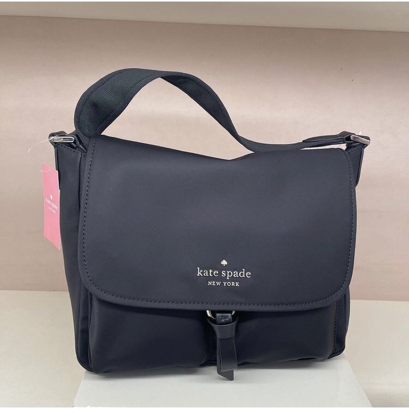 Tas Kate Spade original - Kate Spade carley messenger bag in black