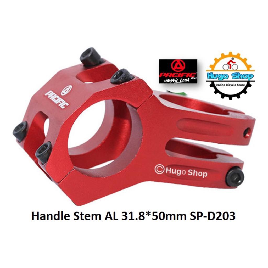 Handle Stem Sepeda MTB PACIFIC Oversize Alloy Red