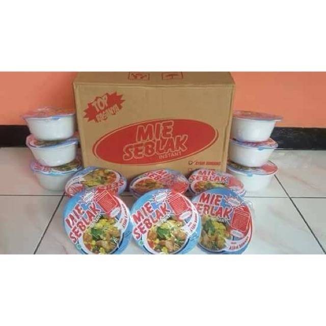 

Mie seblak instan cup