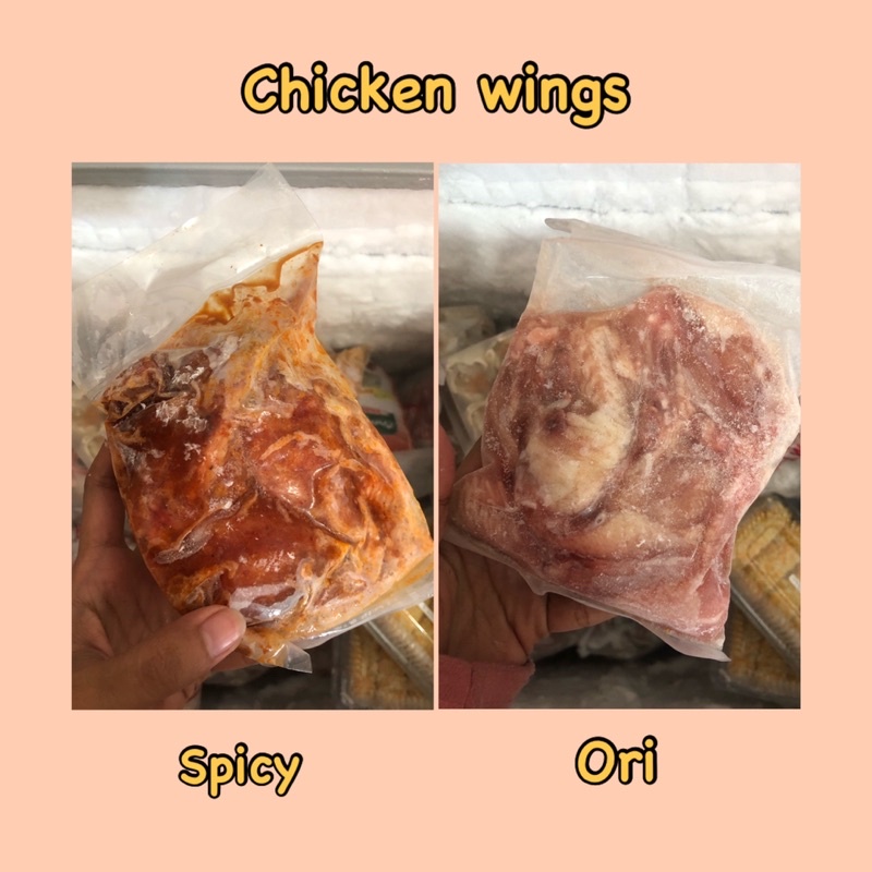 

Chicken wings frozen