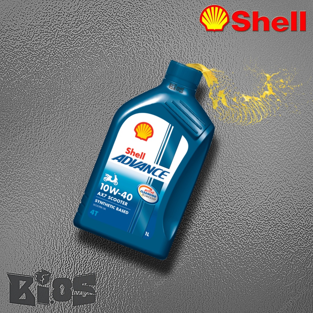 SHELL ADVANCE AX7 SCOOTER 10W-40 MB 1L OLI MESIN MATIC