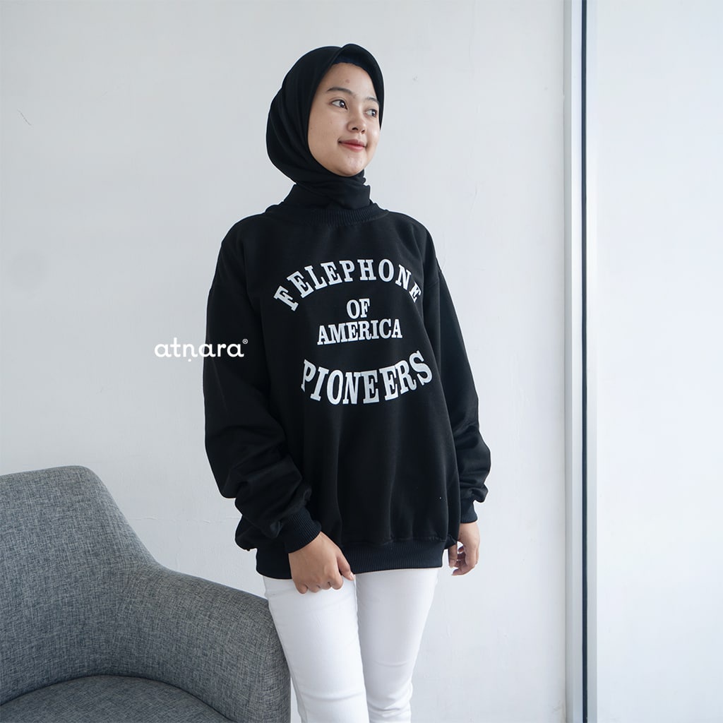 Nara Grosir - Felephone XXL Sweater l Sweater Pria dan Wanita