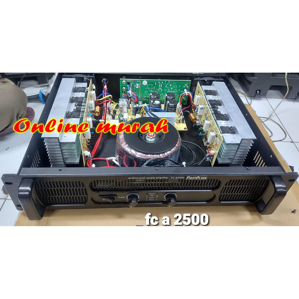 power ampli firstclass fca 2500 fca2500 fca 2500 amplifier power ORIGINAL