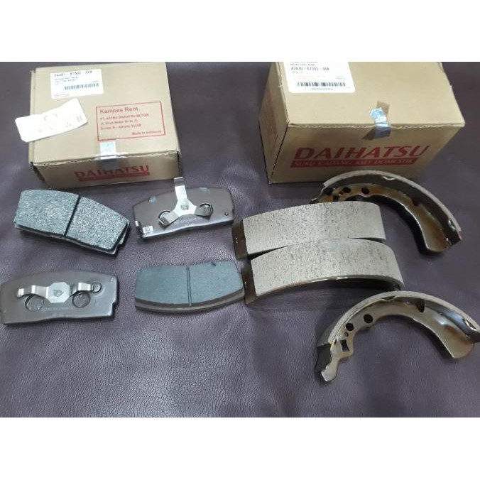 KAMPAS REM DEPAN BELAKANG ZEBRA 1.3-1.5/ESPASS 1.3-1.6 ASLI