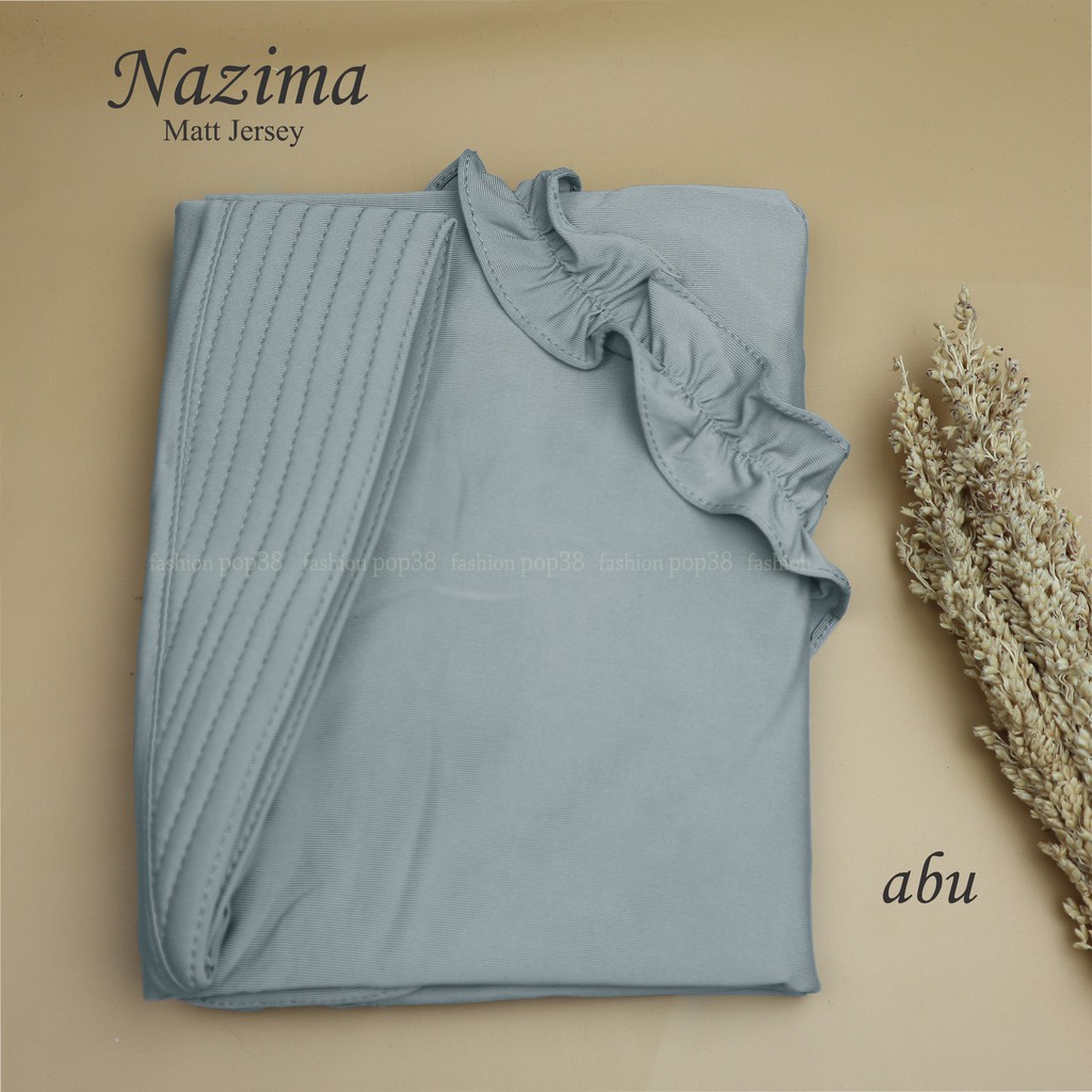 instan jilbab nazima rempel hijab terlaris grosir hijab-abu