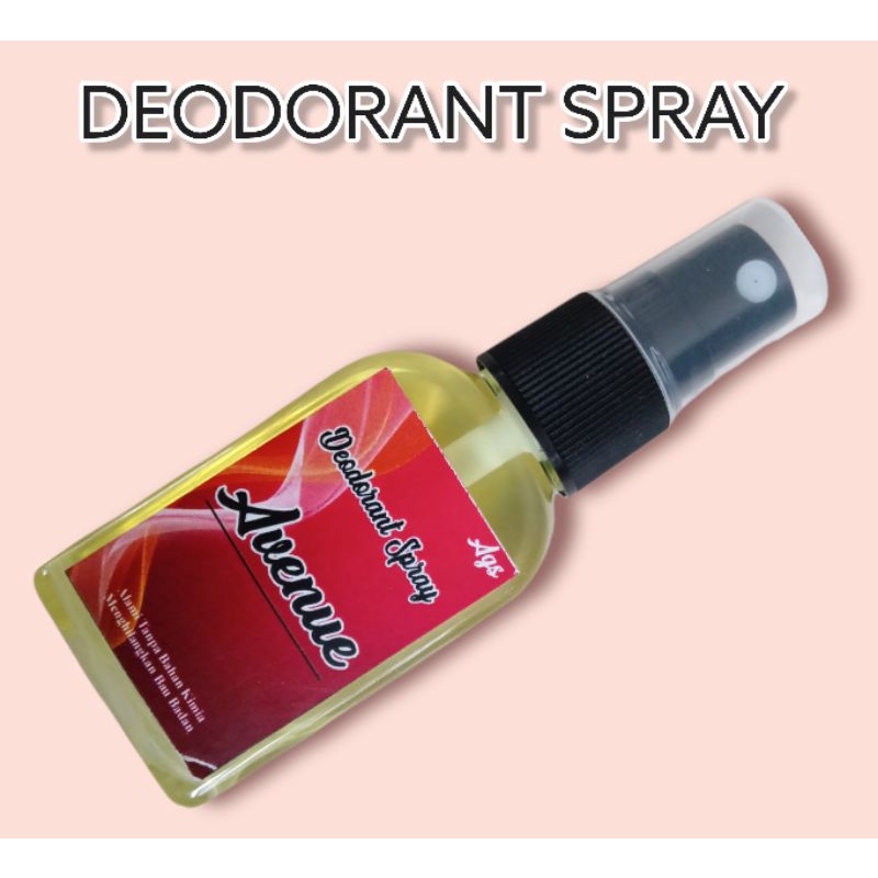 Deodorant Spray Ags Tanpa Bahan Kimia Ekstrak Daun Sirih Promo Rumah Tasik