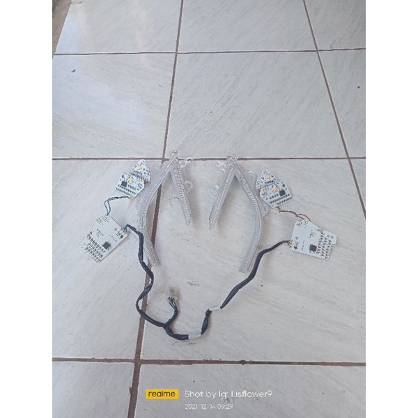 lampu LED sen alis kabut plus mika alis PCX cbu k35 original