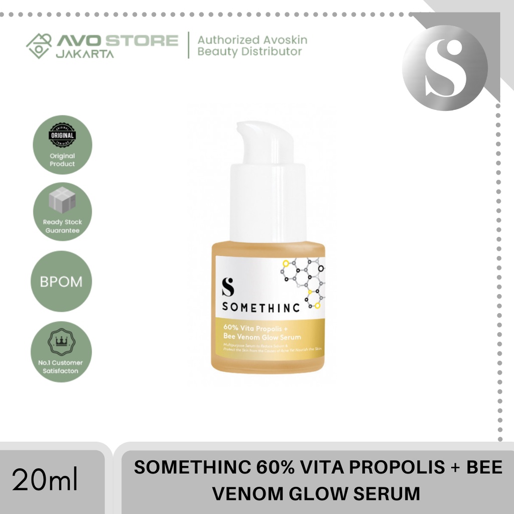 SOMETHINC 60% Vita Propolis + Bee Venom Glow Serum