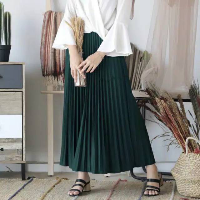 ROK PAYUNG PLISKET PREMIUM / PLARIA SKIRT