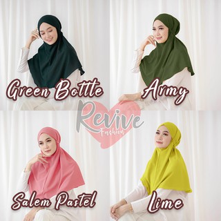 Khimar Bergo Maryam Hijab Instant Syar'i Kerudung non Pet ...