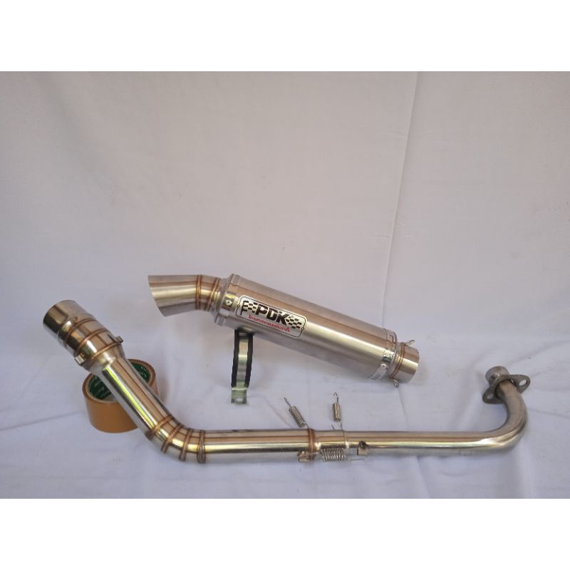 knalpot PDK gren supra jupiter Vega