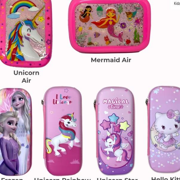 

Kotak Tempat Pensil Bt21 Anak Perempuan Hardcase 3D Frozen Unicorn