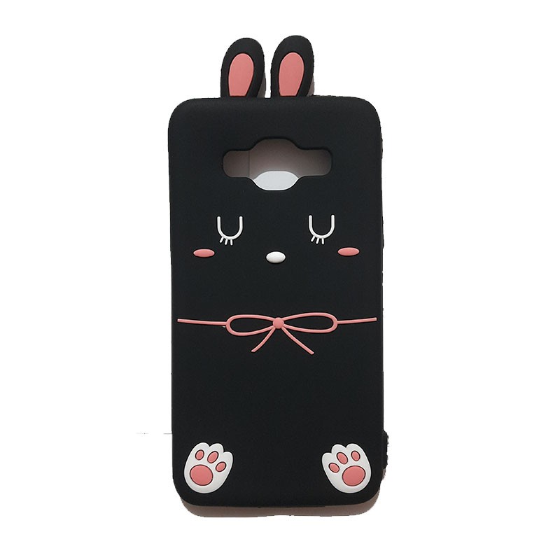 Silicon Boneka 3D J5 Softcase Lucu Karakter