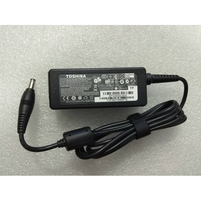 Adaptor Charger ORIGINAL 19V 1.58A Netbook Toshiba Mini NB500 NB520