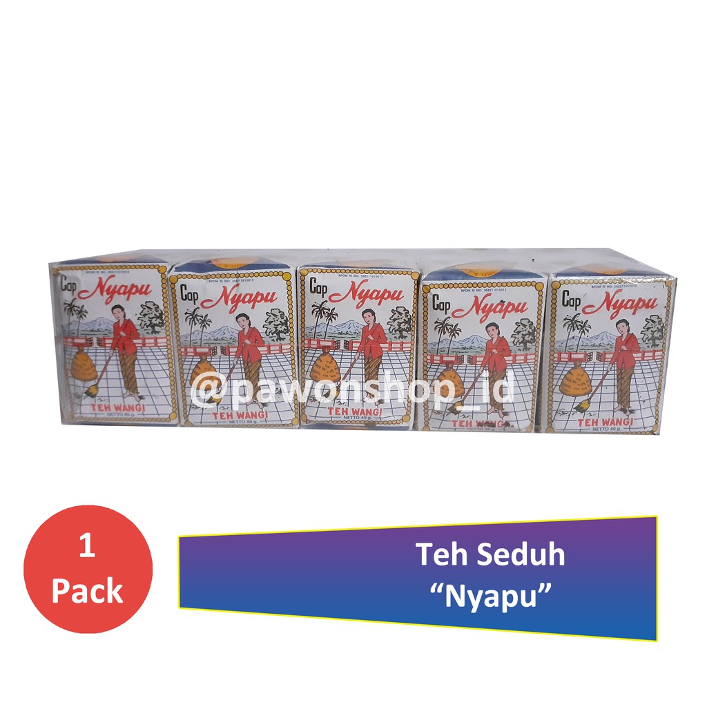 

Teh Nyapu 1 Slop isi 10 Bungkus 40gr - Teh Tubruk