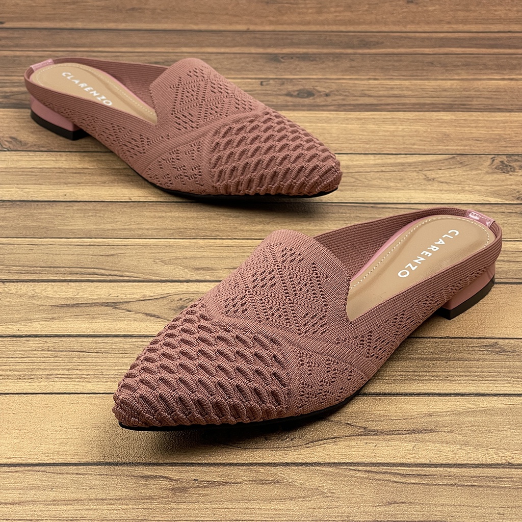 Sandal Mules Rajut Import Original RD09 ~ Clarenzo