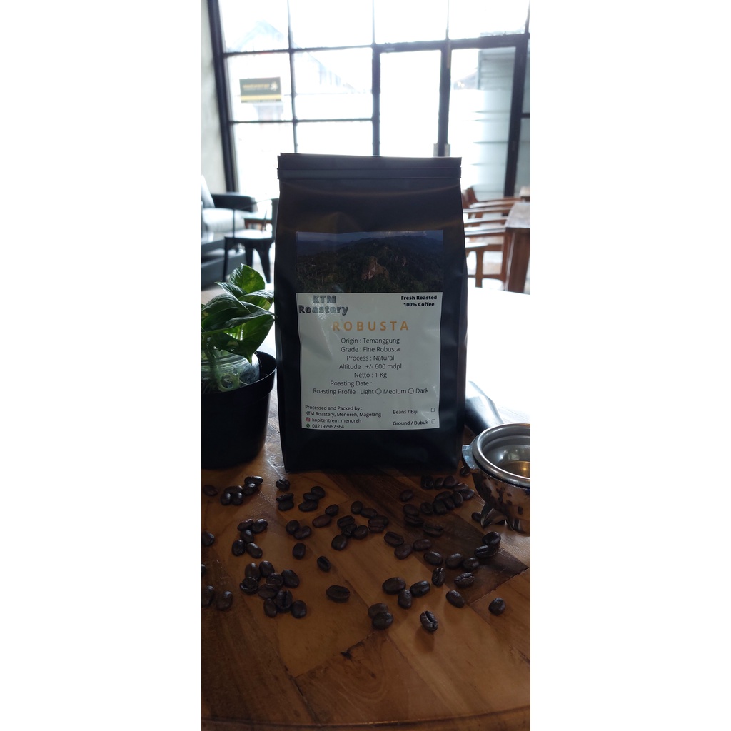 

Kopi Fine Robusta Temanggung Premium Natural 1 Kg