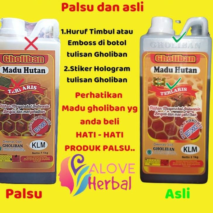 

[SKU : 0SBNJ] MADU HUTAN KALIMANTAN 1Kg / 1 KG GHOLIBAN ( BOTOL EMBOSS)