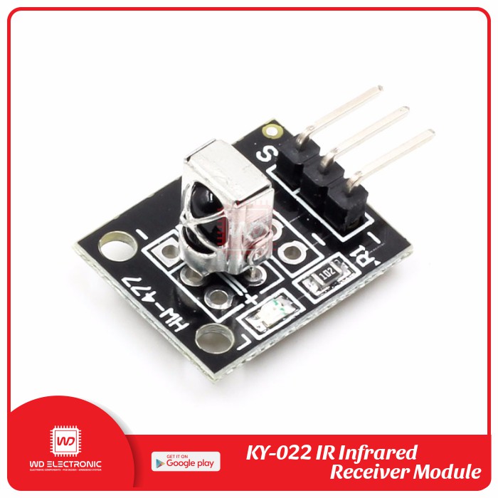 KY-022 INFRARED SENSOR RECEIVER MODULE