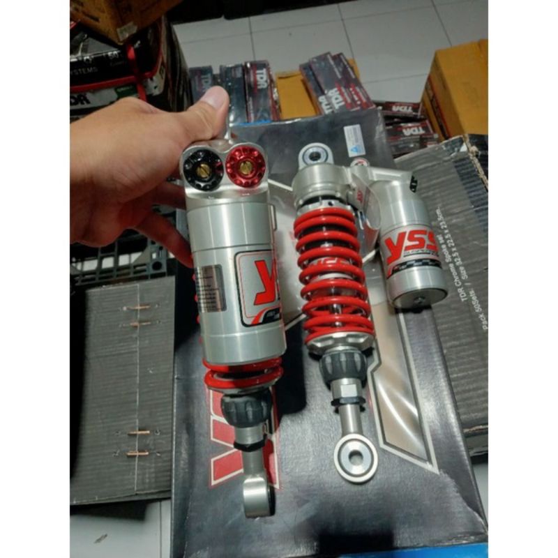 SHOCK  TABUNG YSS G RACING TWRL CLICK UK 280MM YAMAHA JUPITER Z Z1 F1ZR VEGA TERBARU TERLARIS ORIGIN
