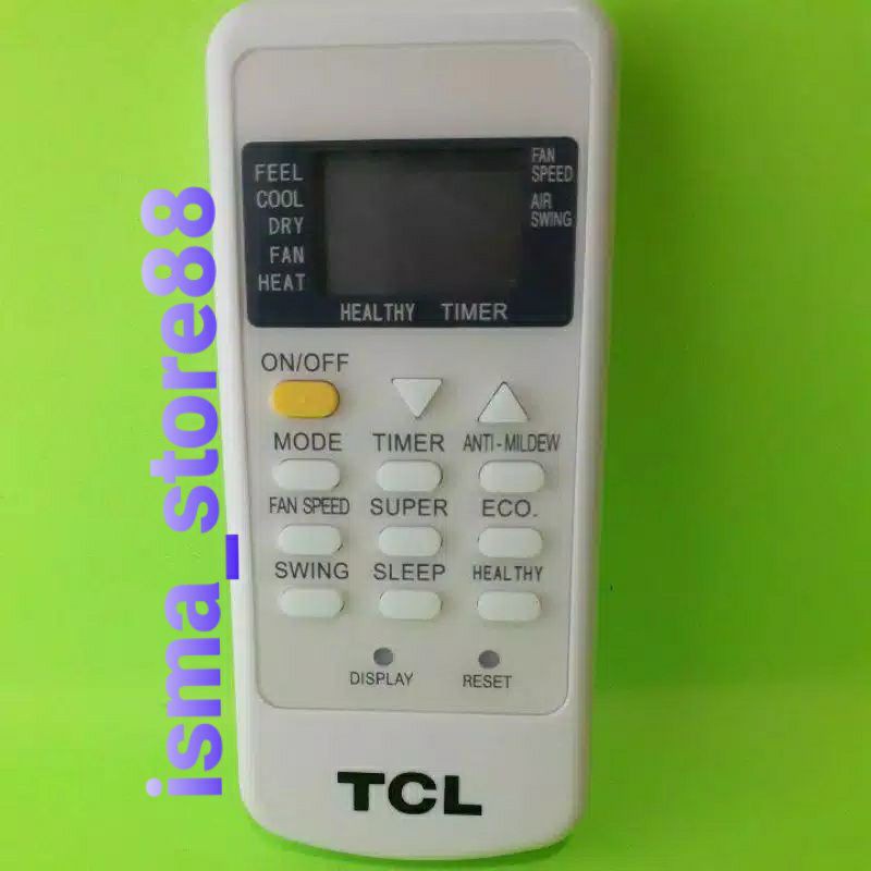 REMOT AC TCL/PANASONIK HEALTHY ANTI MILDEW