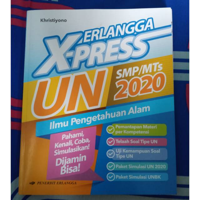 Erlangga X Press Un Smp Mts 2020 Ipa Kunci Jawaban Dan Termurah Shopee Indonesia