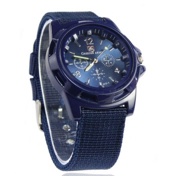 ✅COD [BBS] Gemius Jam Tangan Pria Militer Sport Strap Rugged Jam Tangan Analog Nylon