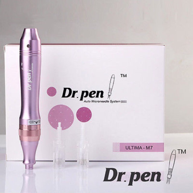 Dr pen ultima m7 W auto microneedle system penetrasi serum bbglow, scar dan stretch mark wireless