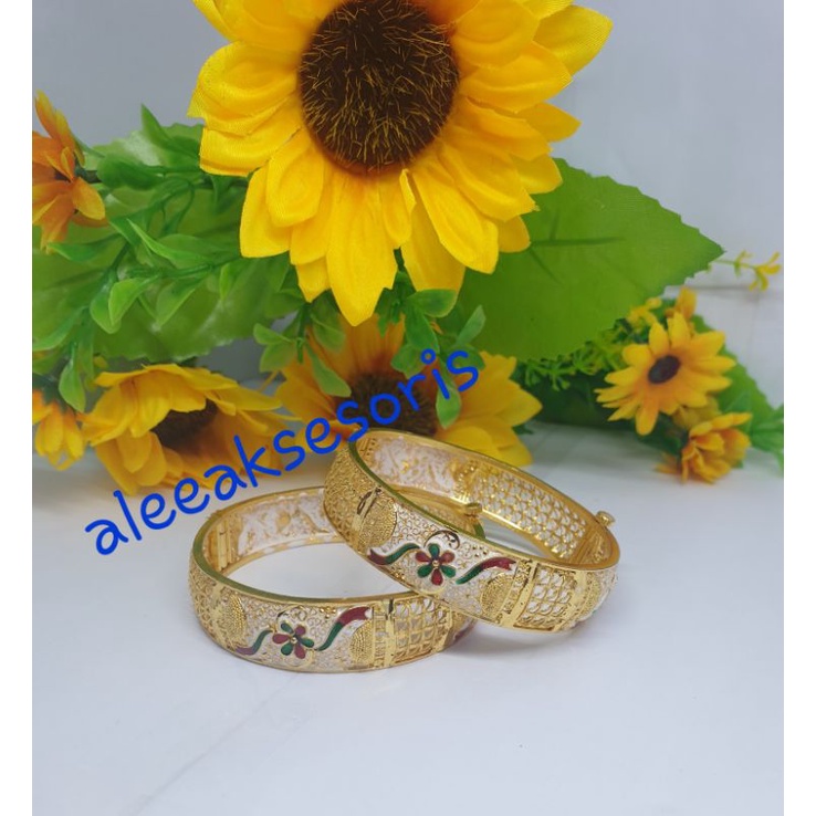 Gelang dubai set /gelang india/perhiasan india