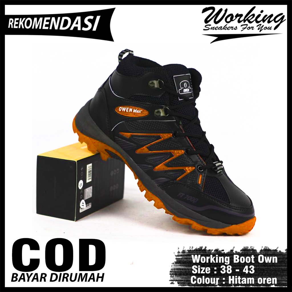 Working Sneakers For You Sepatu Boot Own