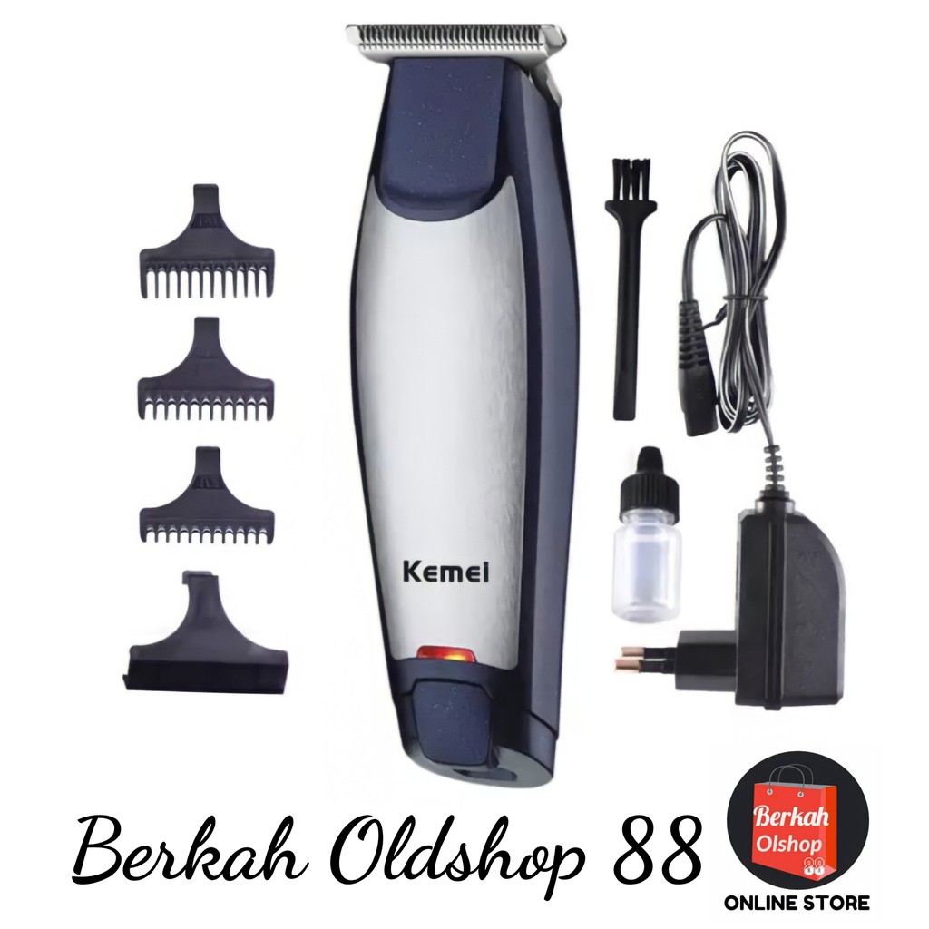 Berkah Oldshop 88 - Hair Clipper Kemei Detailer KM-5021 Alat Mesin Cukur Rambut Cordless Kemei 5021